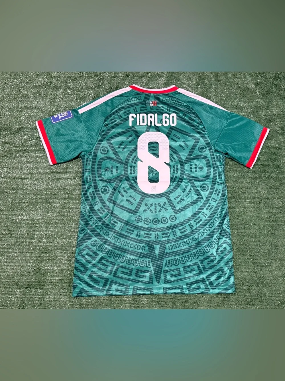 Alvaro Fidalgo #8 Mexico Home Jersey 26/27